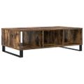 vidaXL Konferenčný stolík dymový dub 104x60x35 cm kompozitné drevo