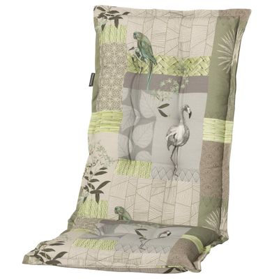 423656 Madison High-back Chair Cushion "Milou" 123x50 cm Green