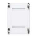 Ubiquiti UniFi 42U Rack Cabinet 800 Glass - Stojanový rozvaděč, výška 42U, ventilátory, prosklené dveře Serverový rack, 42U, 800 mm, prosklené dvere, vestavené ventilátory, nosnost 800 kg, zámky, bílý