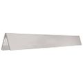vidaXL Obrubník trávnika 4 ks 450 x 25 cm Nerezová oceľ Strieborná