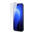 Baseus Crystal Tvrdené sklo odolné voči prachu 0,3 mm pre iPhone 14 Pro (2 ks)