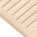vidaXL Lamelové dvierka na skrinku 61,5x49,4 cm, borovicový masív