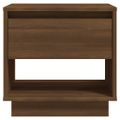 vidaXL Nočné stolíky 2 ks hnedý dub 45x34x44 cm drevotrieska