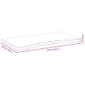 vidaXL Doska stola 100x60x4 cm bambus
