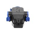 Zásuvka ORNO OR-AE-1346 na kabel trojitá, IP44, čierna