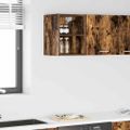 vidaXL Závesná skrinka Dymová dub 30 x 29,5 x 40 cm Kompozitné drevo