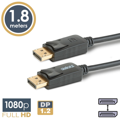 DELIGHT 20333A Kábel DisplayPort 1,8 m