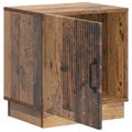 vidaXL Nočný stolík 2 ks Staré drevo 43 x 34,5 x 47 cm