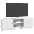 vidaXL TV skrinka Biely 150 x 31 x 50 cm Konštruované drevo
