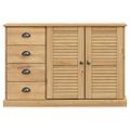 vidaXL Komoda so zásuvkami VIGO 113x40x75 cm borovicový masív