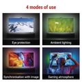 LED ambiantný RGB GoSmart osvietenie EMOS ZTV65 za TV 65“ (164 cm)