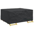 vidaXL Obal na nábytok Jednofarebný Čierna 200 x 165 x 80 cm 210D