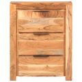 vidaXL Komoda 59x33x75 cm akáciový masív