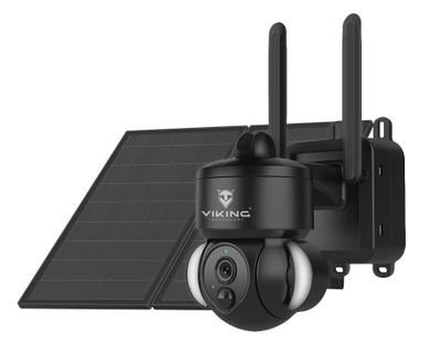 Solárna HD kamera Viking HDs03 4G/20000mAh/farebné nočné videnie/IP66/aplikácia/notifikácia/čierna