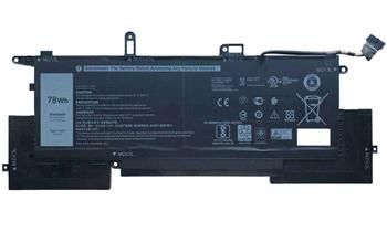 Dell Batéria 6-cell 78W/HR LI-ION pre Latitude 7400 2v1 Batéria, pre notebook, originálna, 78Wh, Li-Ion, 6článková, pre Dell Latitude 7400 2v1