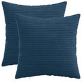 vidaXL Poťah na podložku 2 pcs HEERLEN Námornícka modrá 30 x 30 cm