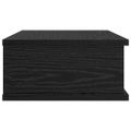 vidaXL Nočný stolík Čierny dub 40 x 31 x 15 cm Kompozitné drevo