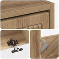 vidaXL Skriňa na topánky EDE 78 x 24 x 103 cm Kompozitné drevo