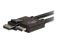 DP to HDMI Adapter Cable - M/M - Kábel DisplayPort - DisplayPort (M) do HDMI (M) - 3,048 m - čierna
