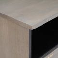 vidaXL TV skrinka Sivá 100 x 33 x 46 cm Masívne mango drevo