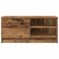 vidaXL 2 dielna TV skrinka Old Wood 80x35x36,5 cm Engineered Wood