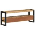 vidaXL TV skrinka 120x30x45 cm masívne mango