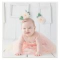 vidaXL Fotorámiky na stenu, koláž 5 ks, strieborné 50x50 cm, MDF