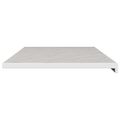 vidaXL Parapetné dosky Mramorová textúra 160 x 50 x 4,5 cm PVC