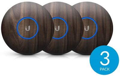 Ubiquiti kryt pre UAP-nanoHD, U6 Lite a U6+, drevený motív, 3 kusy