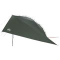 vidaXL Auto Stan 350 x 250 cm Armádna zelená Polyester a oceľ