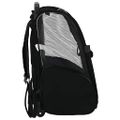 vidaXL Vozík pre domáce zvieratá 3 v 1 dizajn čierny 48x32x(57-106) cm oxfordská látka