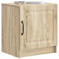 vidaXL Nočný stolík Dub sonoma 43 x 34,5 x 47 cm Kompozitné drevo