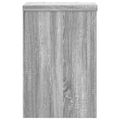 vidaXL Stojany na rastliny 2 ks sivé sonoma 25x25x35 cm kompoz. drevo