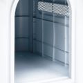 vidaXL Búda pre psa modrá 59x75x66 cm polypropylén