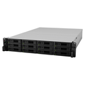 Synology RS3621xs+ Rack Station Sítové úložište NAS, 12x 2,5"/3,5" SATA III, octa-core 2,1GHz, 8GB RAM, 4x 1Gb LAN, 2x 10Gb LAN, 2x USB 3.0, 2x PCIe, rack 2U