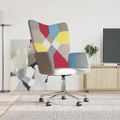 vidaXL Relaxačné kreslo patchwork látkové