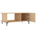 vidaXL Konferenčný stolík dub sonoma 90x50x40 cm kompozitné drevo