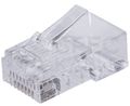 Konektor NEKU UTP CAT5 RJ45 8P8C, netienený, balenie 100ks Konektor NEKU UTP CAT5 RJ45 8P8C, nestíněný, balenie 100ks