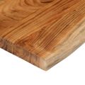 vidaXL Stolová doska 120x40x3,8 cm obdĺžnik masívna akácia živá hrana