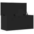 vidaXL Úložný box čierny 100x42x46 cm kompozitné drevo