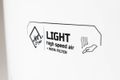Jet Dryer LIGHT Strieborný ABS plast