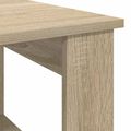 vidaXL Konferenčný stolík Sonoma dub 51 x 50 x 50 cm Kompozitné drevo