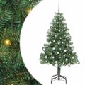 vidaXL Vianočný stromček Zelená 180 cm PVC