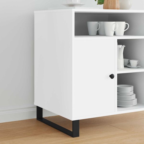 vidaXL Nohy nábytku 12 pcs Čierna 481 x 40,5 x 100 mm Železo