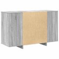 vidaXL Servírovacia skriňa Sivý Sonoma 120 x 41 x 75 cm