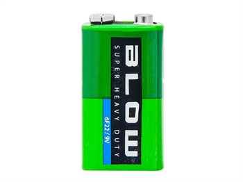BLOW 6F22 BL Batéria Heavy duty 9V BLOW 6F22 BL Baterie Heavy duty 9V