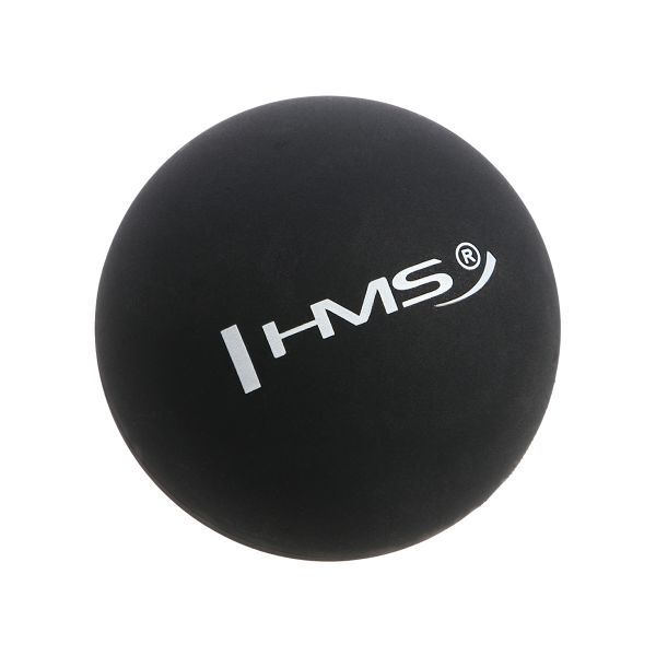 Masážna lopta HMS BLC01 čierna - Lacrosse Ball