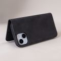 Smart Suede case for iPhone 15 6,1" black