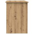 vidaXL Stôl Artisan Dub 100x55x75 cm Konštruktérske drevo