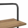 vidaXL Regál na knihy 5 úrovní 60 x 24 x 168 cm Kompozitné drevo
